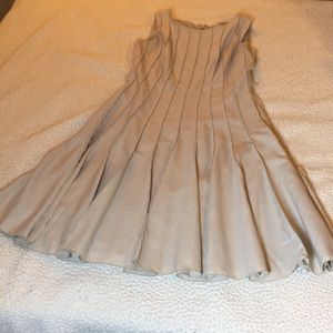 Calvin Klein tan cocktail dress Size 2
